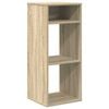 vidaXL bogreol 34x31x80 cm konstrueret tr&aelig; sonoma-eg