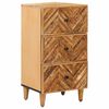 vidaXL Opbevaringsskabe Brun 40 x 33,5 x 75 cm Massivt mangotr&aelig;