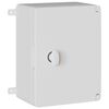 vidaXL Kontrolskab Gr&aring; 25 x 13 x 24 cm ABS Plastik