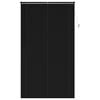 vidaXL Persienner Sort 213 x 110 cm 25 mm PVC