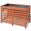 vidaXL plantekasse 100x50x71 cm tr&aelig;