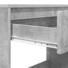 vidaXL Bord med skuffe Beton Gr&aring; 100 x 50 x 78 cm Konstrueret tr&aelig;