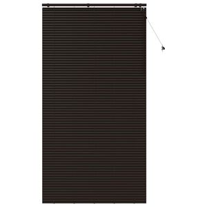 vidaXL Persienner M&oslash;rk Brun 125 x 250 cm 35 mm Massivt Paulownia Tr&aelig;