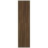 vidaXL klædeskab 100x50x200 cm konstrueret træ brun egetræsfarve