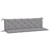 vidaXL hynder til haveb&aelig;nk 2 stk. 180x50x7 cm oxfordstof gr&aring;