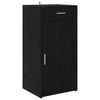 vidaXL Sideboard Sort eg 45 x 42,5 x 93 cm Konstrueret tr&aelig;