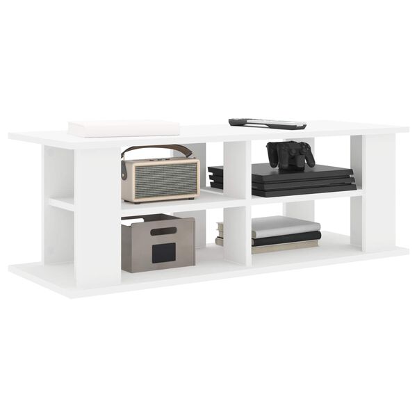 vidaXL TV stand Hvid 96 x 35 x 33,5 cm