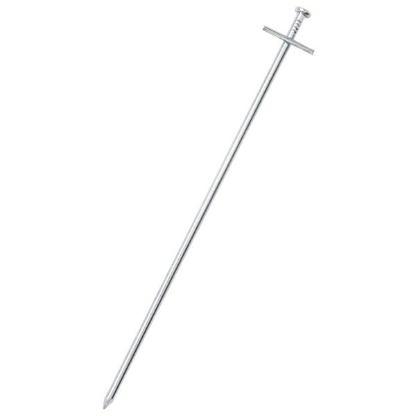 vidaXL teltpl&oslash;kker 24 stk. 29,5 cm &Oslash;6 mm galvaniseret st&aring;l