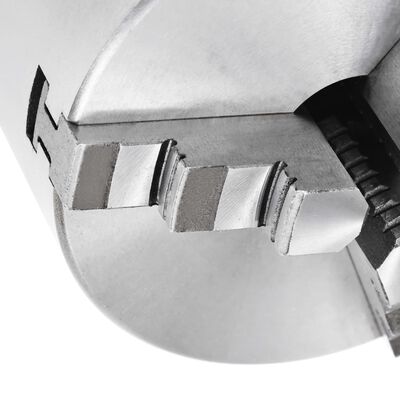 vidaXL selv-centrerende patron til drejebænk 3 kæber 125 mm stål