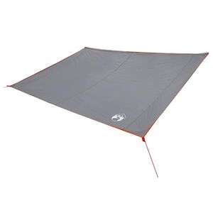 vidaXL Vandafvisende Tarp med tag Gr&aring; og orange