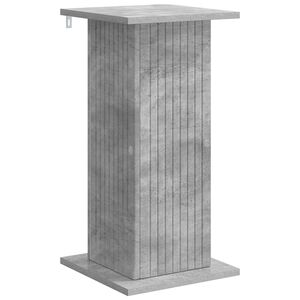 vidaXL Planteholder Betongr&aring; 30,5 x 30 x 60,5 cm Konstrueret tr&aelig;