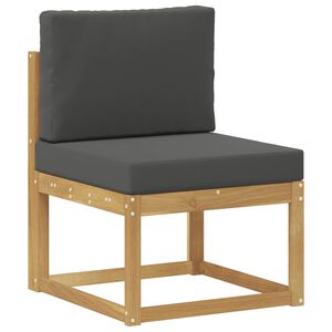 vidaXL Udend&oslash;rs sofagruppe Hvid og antracit 59 x 63 x 73 cm