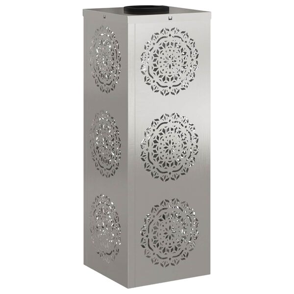 vidaXL Solar LED sti lys 2 pcs Rustfrit st&aring;l Rustfrit st&aring;l