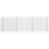 vidaXL gabion-højbed 270x30x90 cm galvaniseret stål