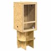 vidaXL Terrarium Brun 50 x 50 x 130 cm OSB