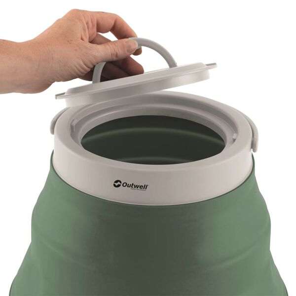 Outwell sammenklappelig vandbeholder Shadow gr&oslash;n