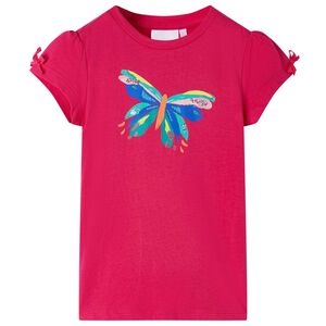 vidaXL Kids'T-shirt Pink 140 Lys Pink 104