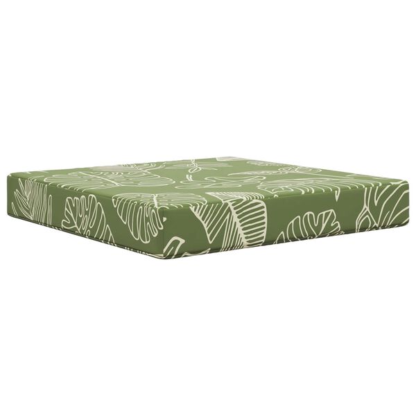 vidaXL Udend&oslash;rs Sofa Pude Bladdesign 60 x 60 x 8 cm Polyester
