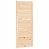 vidaXL skyded&oslash;r 80x1,8x204,5 cm massivt fyrretr&aelig;