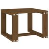 vidaXL havebord 40x38x28,5 cm massivt fyrretr&aelig; gyldenbrun