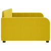vidaXL daybed 90x200 cm velour gul