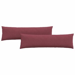 vidaXL Sofapuder 2 pcs Vinr&oslash;d 145 x 40 cm Stof