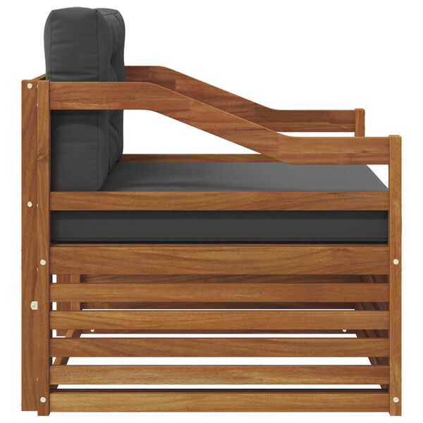 vidaXL Udend&oslash;rs sofagruppe Massivt Akacietr&aelig; Naturfarvet