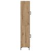 vidaXL Highboard Artisan Egetr&aelig; 69,5 x 34 x 180 cm Konstrueret tr&aelig;