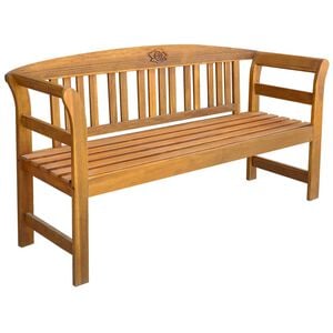 vidaXL haveb&aelig;nk 157 cm massivt akacietr&aelig;