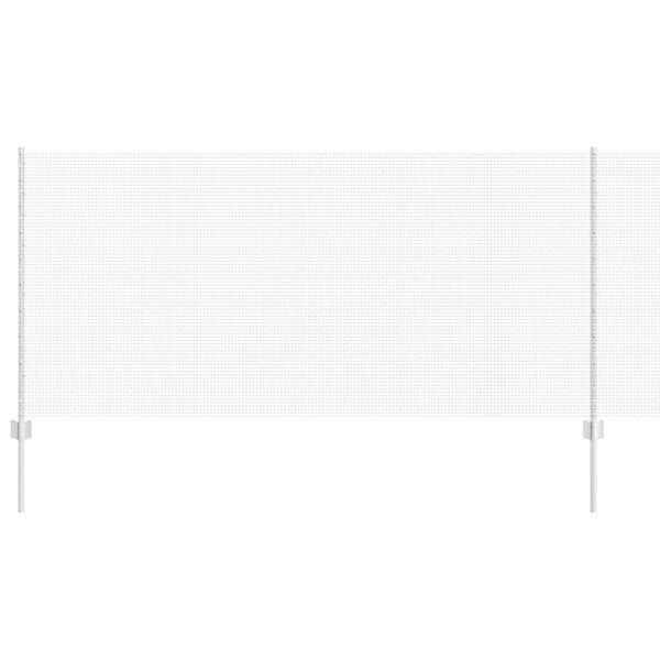 vidaXL Hegn med post S&oslash;lv 1 x 50 m St&aring;l