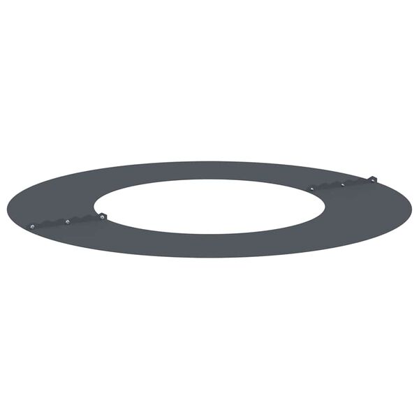 vidaXL egnet til flade tr&aelig;ริงe 5 pcs Antracit &Oslash;40 / 70 cm St&aring;l