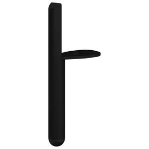 vidaXL M&oslash;belben 2 pcs Sort 66 x 36 x 160 mm Jern