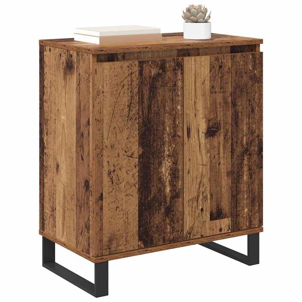 vidaXL Sideboard Gammelt træ 60 x 35 x 70 cm Konstrueret træ