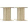 vidaXL h&oslash;jtalerstativer 2 stk. 30x30x40 cm konstrueret tr&aelig; sonoma-eg