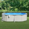 vidaXL swimmingpool med poolstige 490x360x120 cm