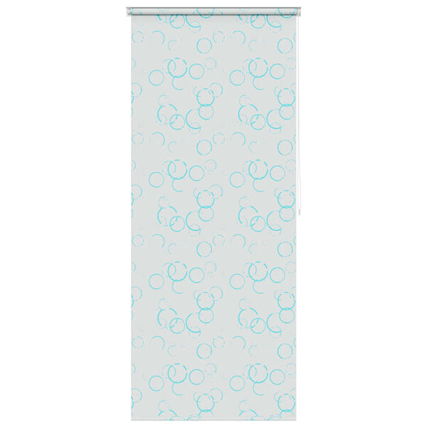 vidaXL rullegardin til badev&aelig;relse 100x240 cm bobler