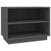 vidaXL skoreol 60x34x45 cm massivt fyrretr&aelig; gr&aring;