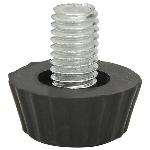 vidaXL 18 stk. just&eacute;rbare m&oslash;belsko M8 sort