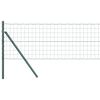 vidaXL Eurohegn Ground Fix 10 x 0,6 m PVC-belagt st&aring;l Gr&oslash;n Mesh