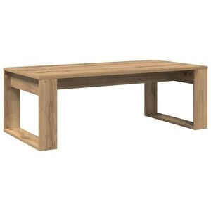 vidaXL sofabord 102x50x35 cm konstrueret tr&aelig; kunsteg