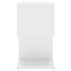 vidaXL sengeborde 2 stk. 50x30x51,5 cm konstrueret træ hvid