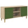 vidaXL TV-skab GELEEN 102 x 33 x 50 cm Sonoma-eg Konstrueret tr&aelig;