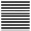 vidaXL zebragardin sort 145x150 cm stofbredde 140,9 cm polyester