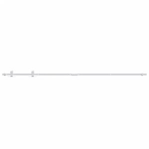 vidaXL mini-skydel&aring;ges&aelig;t til skabe kulstofst&aring;l 200 cm hvid