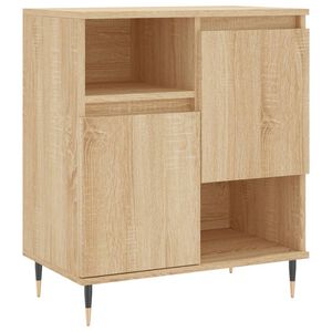 vidaXL sk&aelig;nk 60x35x70 cm konstrueret tr&aelig; sonoma-eg