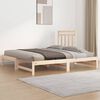 vidaXL daybed med udtr&aelig;k 2x(90x190) cm massivt fyrretr&aelig;