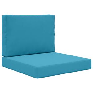 vidaXL Udend&oslash;rs Sofa Pude 2 pcs Kongelig bl&aring; Polyester
