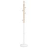 vidaXL stumtjener 177 cm pulverlakeret jern hvid