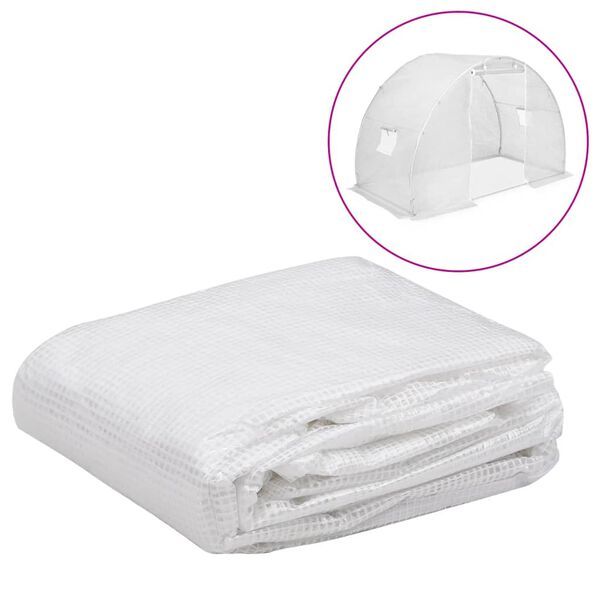 vidaXL overtræk til drivhus (4,5 m²) 3x1,5x2 m transparent