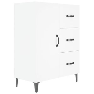 vidaXL sk&aelig;nk 69,5x34x90 cm konstrueret tr&aelig; hvid